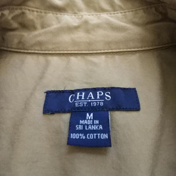 NWOT Chaps Khaki Cargo Jacket - Picture 7 of 8